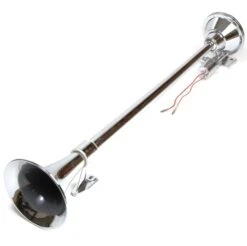 Luchthoorn 74 Cm. 12/24V Chroom