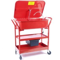 TOPGEAR Ontvetterbak 90 Liter Op Wieltjes