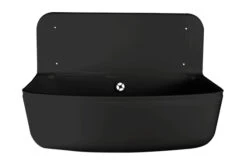 Uitstortgootsteen Kunststof Zwart