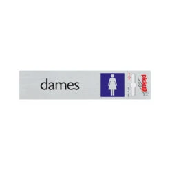 Bord Alulook Dames - 165x44 Mm Zelfklevend.