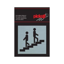 Bord Alulook Trap - 80x80 Mm Zelfklevend.