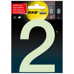 Glow In The Dark Nummer 2 - 100 Mm Zelfklevend.