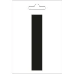 Nautic Letter I Zwart 100 Mm.