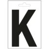 Nautic Letter K Zwart 100 Mm.